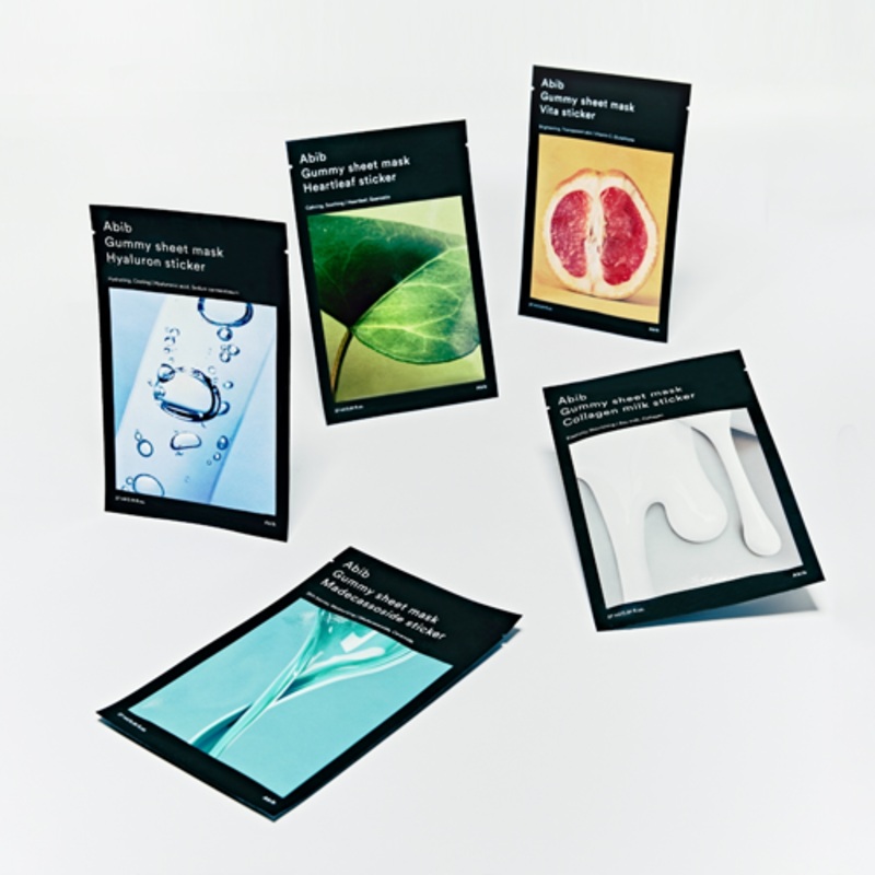 [Abib] *renew* Gummy Sheet Mask (5 Types) Heartleaf