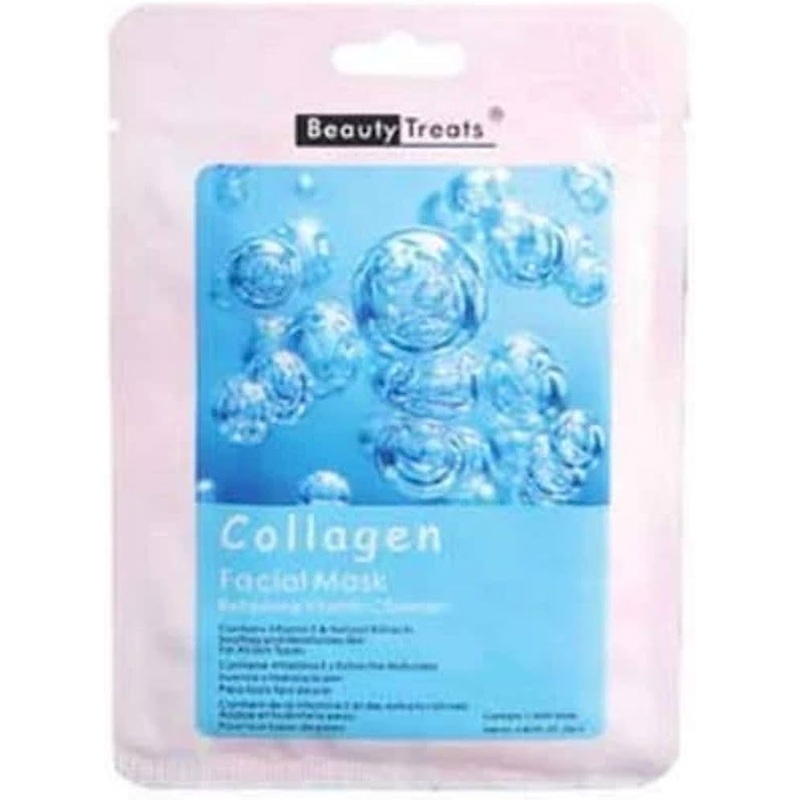 Brandon Beauty Treats Collagen Facial Mask 0.85 oz