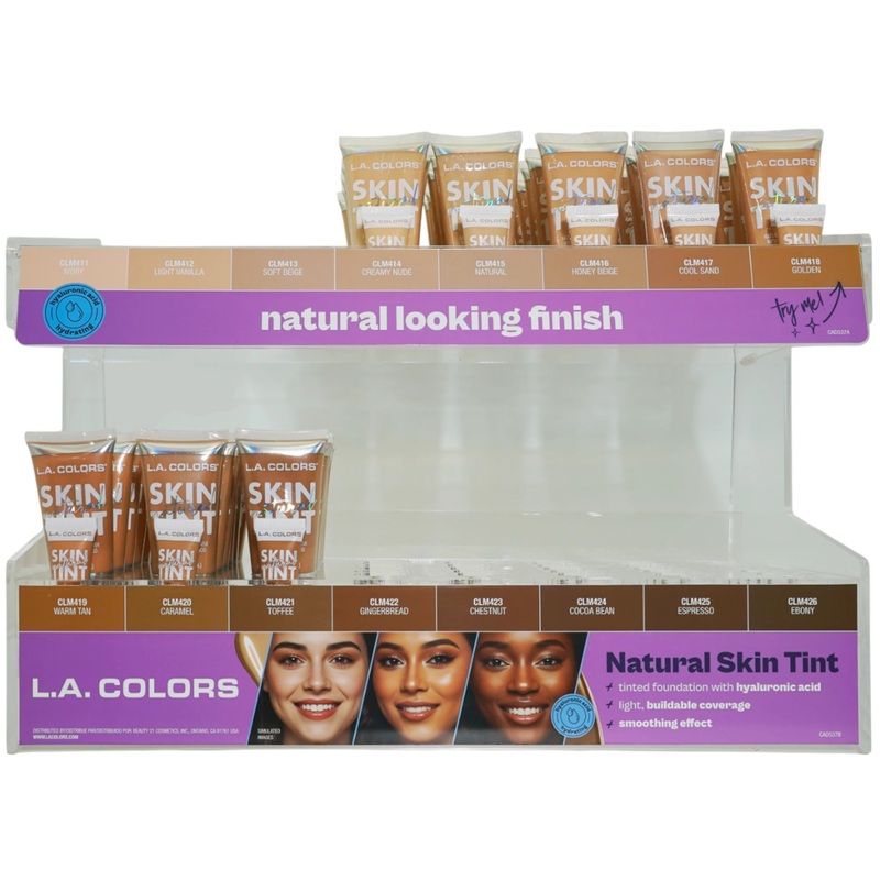 L.A. Colors Natural Skin Tint – Wholesale Display 48 Units (CAD537)