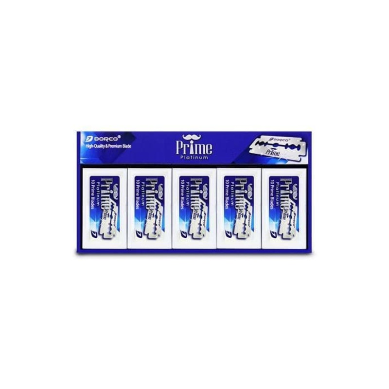 Dorco Prime STP-301 Razor Blades (100 Count)