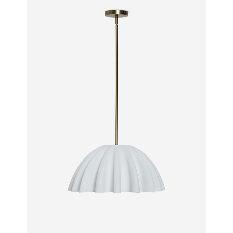 Nita Pendant Light White 20″Dia