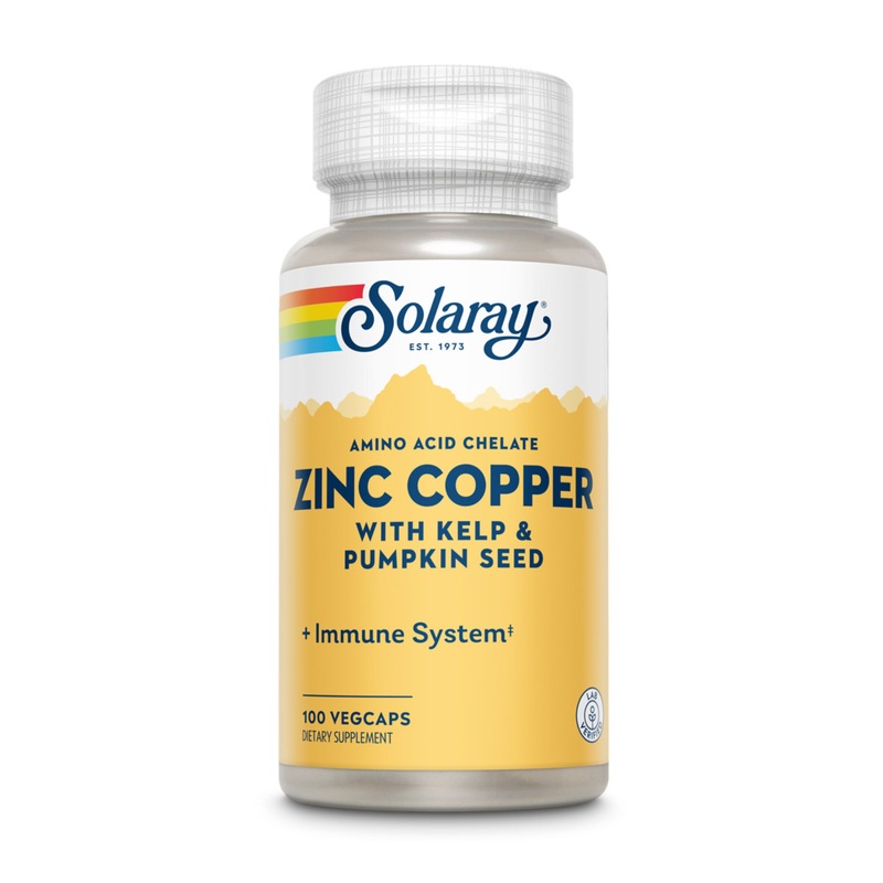 Zinc Copper Amino Acid Chelate with Kelp & Pumpkin Seed
