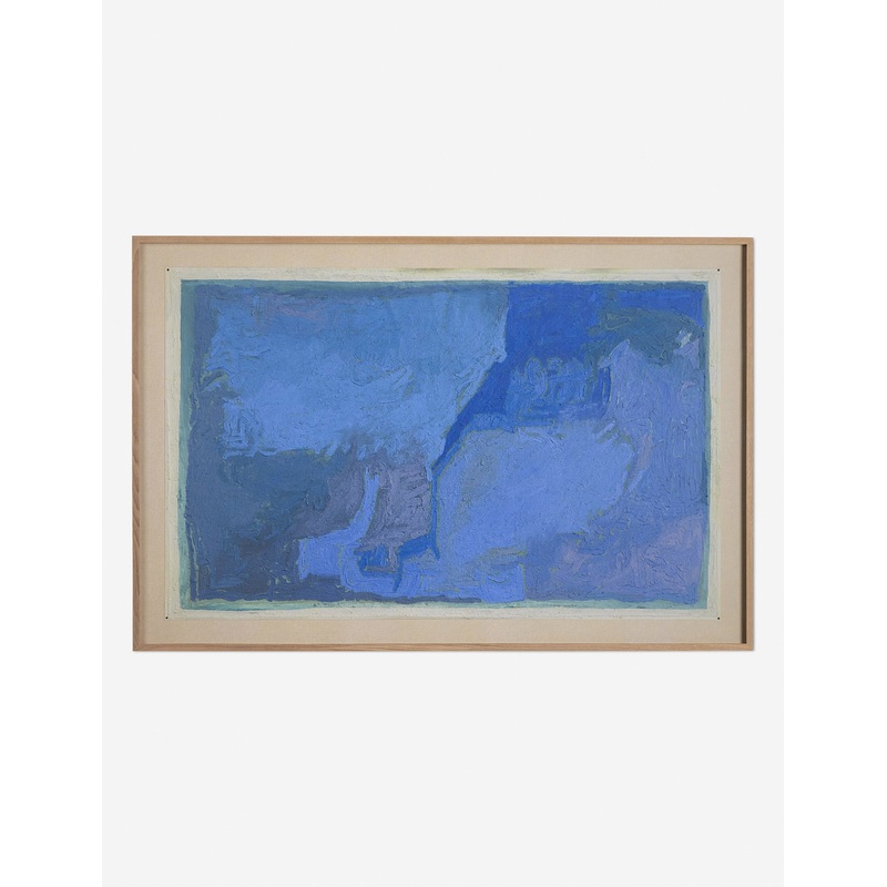 Caught In The Wake Of Your Love Wall Art by Tyler Guinn Blue 72″ x 48″