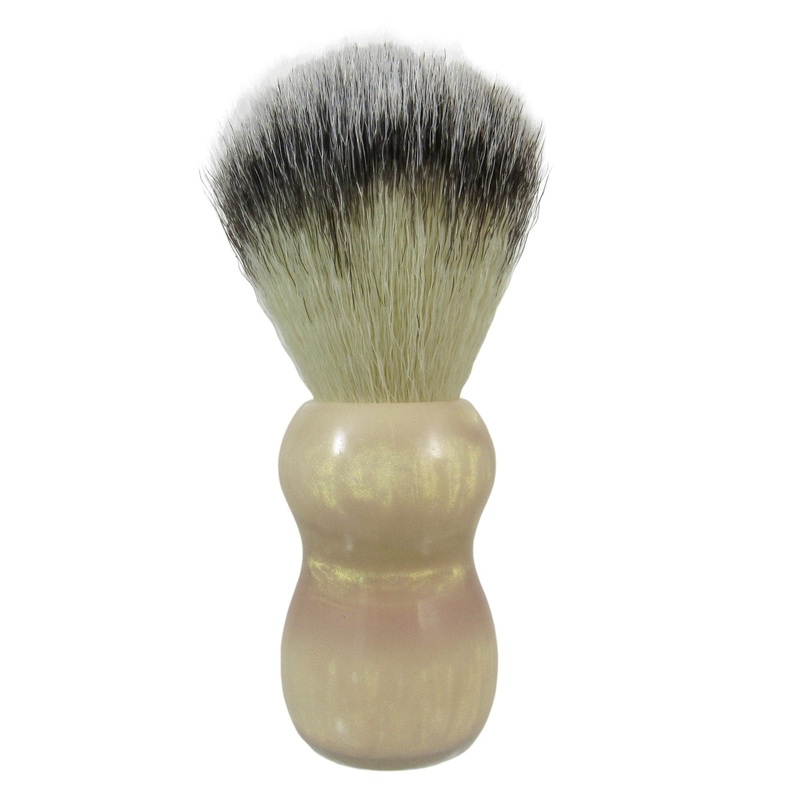 White Shaving Brush (SBB-12 Synthetic) – by Pearl Shaving