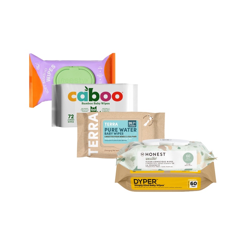 Baby Wipes Try-It Kit  5 Gentle, Trusted Brands