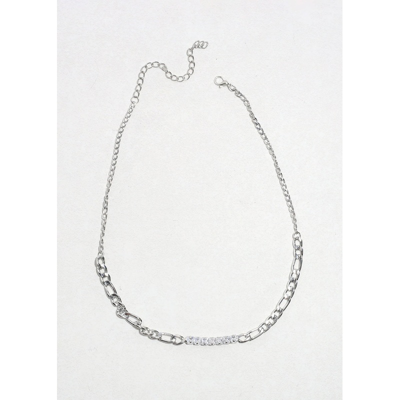 Crystal Linked Necklace