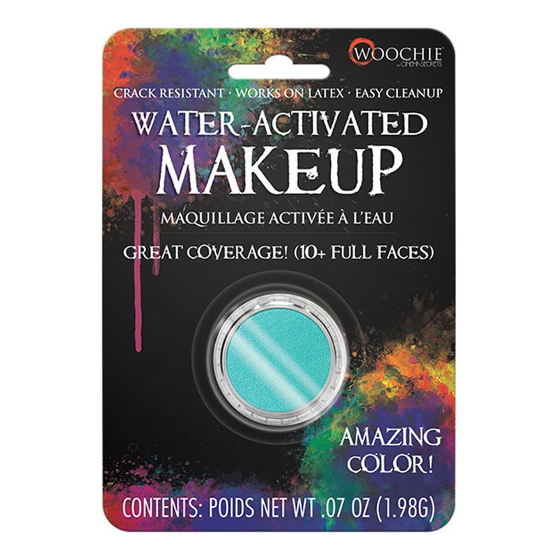 Woochie Water Activated Makeup – Teal (0.07 oz/1.98 gm)