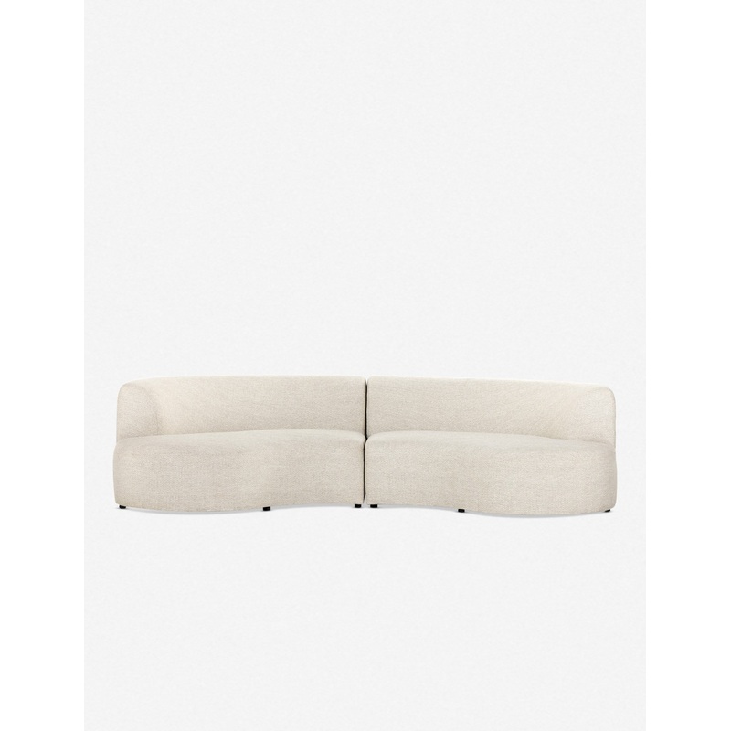 Diaz Indoor / Outdoor Curved Sectional Sofa