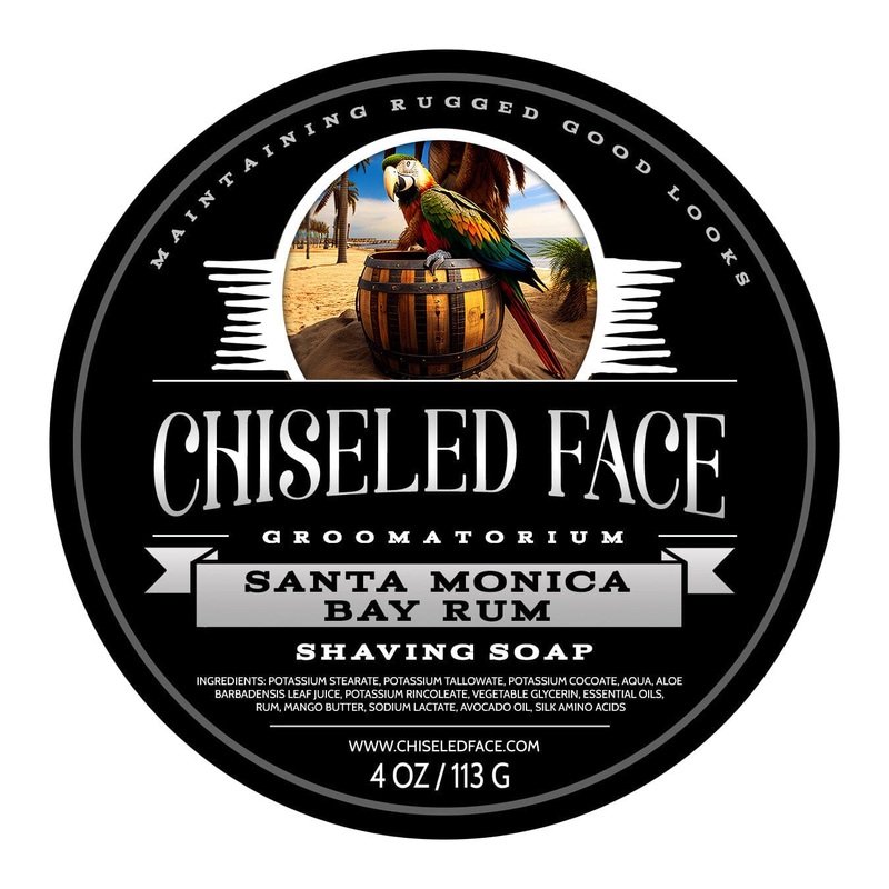 Santa Monica Bay Rum – Shaving Soap Full Size – 4oz