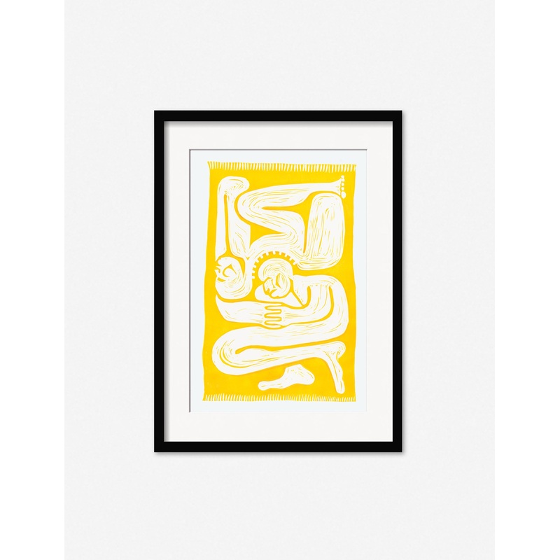 Cloudgazers Print by Adrian Brandon Unframed Unframed 8″ x 12″