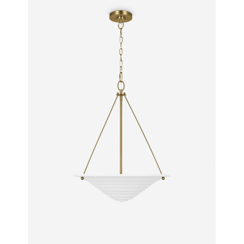 Fuente Pendant Light Brass 24.25″Dia