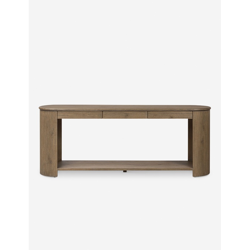 Soluna Console Table Natural Oak