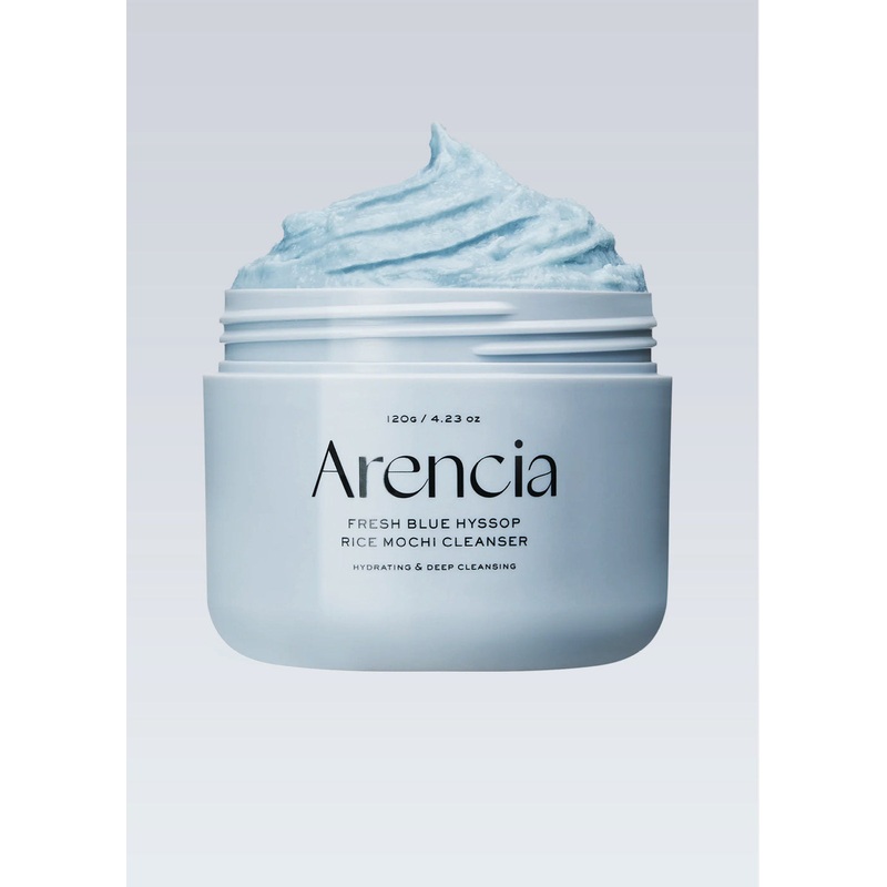 Arencia Fresh Blue Hyssop Rice Mochi Cleanser 120g