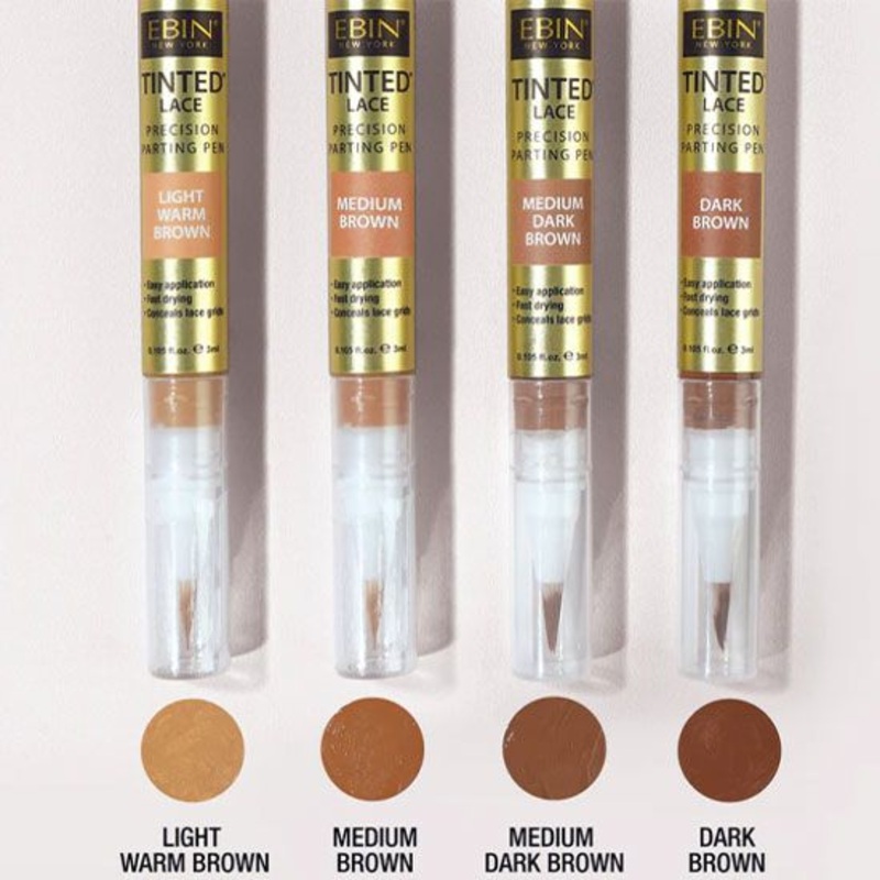 Ebin New York Precision Parting Pen .105 oz TLPLW03 LIGHT WARM BROWN