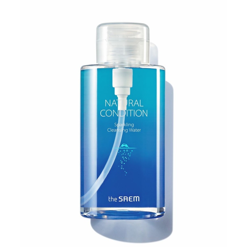 the SAEM Natural Condition Sparkling Cleansing Water 500mL