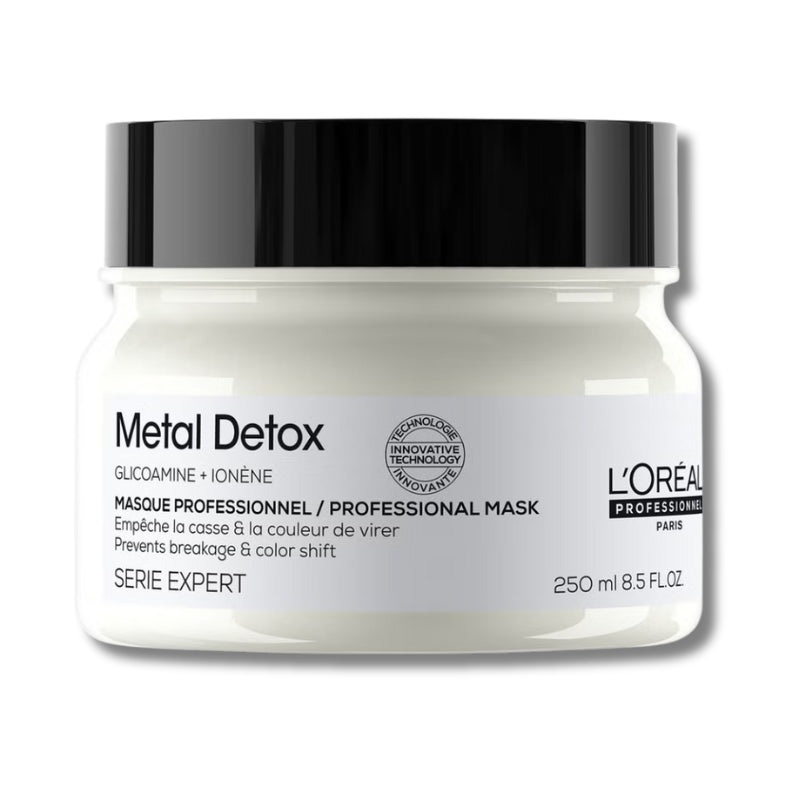 L’Oral Professionnel Metal Detox Nourishing Hair Mask 250ml for breakage & colour protection against hard water