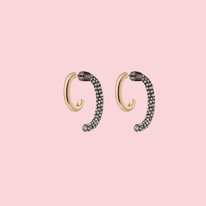 Pave Luna Gold Mini