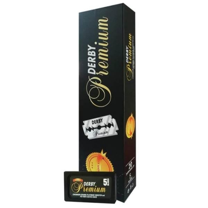 Derby Premium Double Edge Razor Blades 100ct – PREMIUM 1x Pack