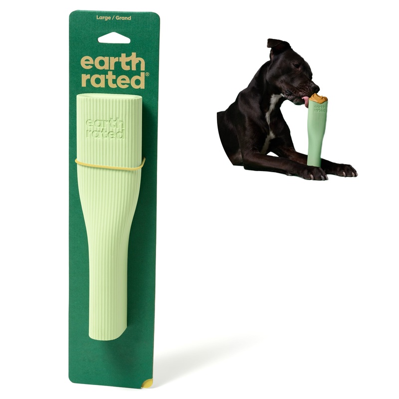 Enrichment Natural Rubber Chew Dog Toy to promote behavioral development Small