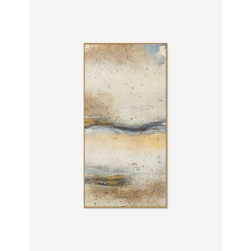 Drift Wave 6 Wall Art by Maeve Harris Gold 73″ x 37″