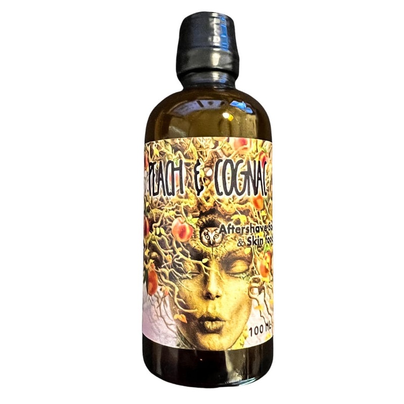 Peach & Cognac Aftershave Splash & Skin Food –  by Ariana & Evans