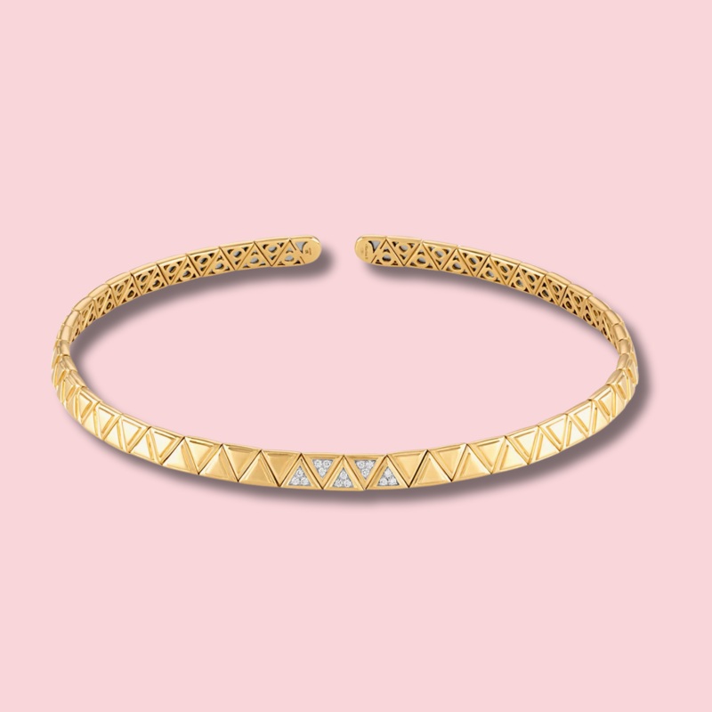 Triangolini Pav Collar