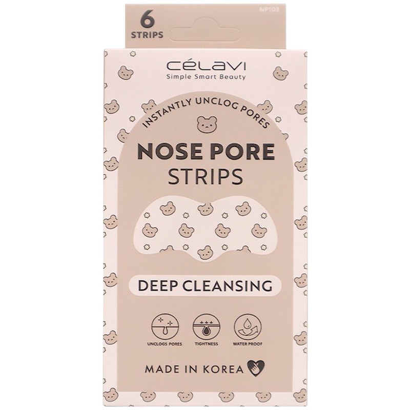 Celavi Nose Pore Strips – Wholesale Display 12 Units (NP103)