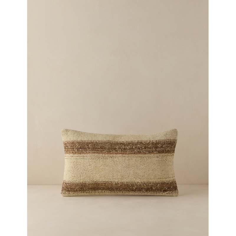 Vintage Lumbar Pillow No. 131, 12″ x 20″