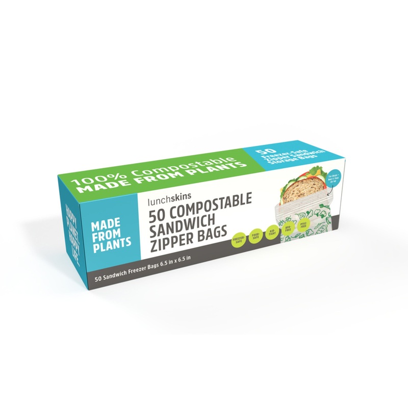 Ziptop Compostable Sandwich Bag