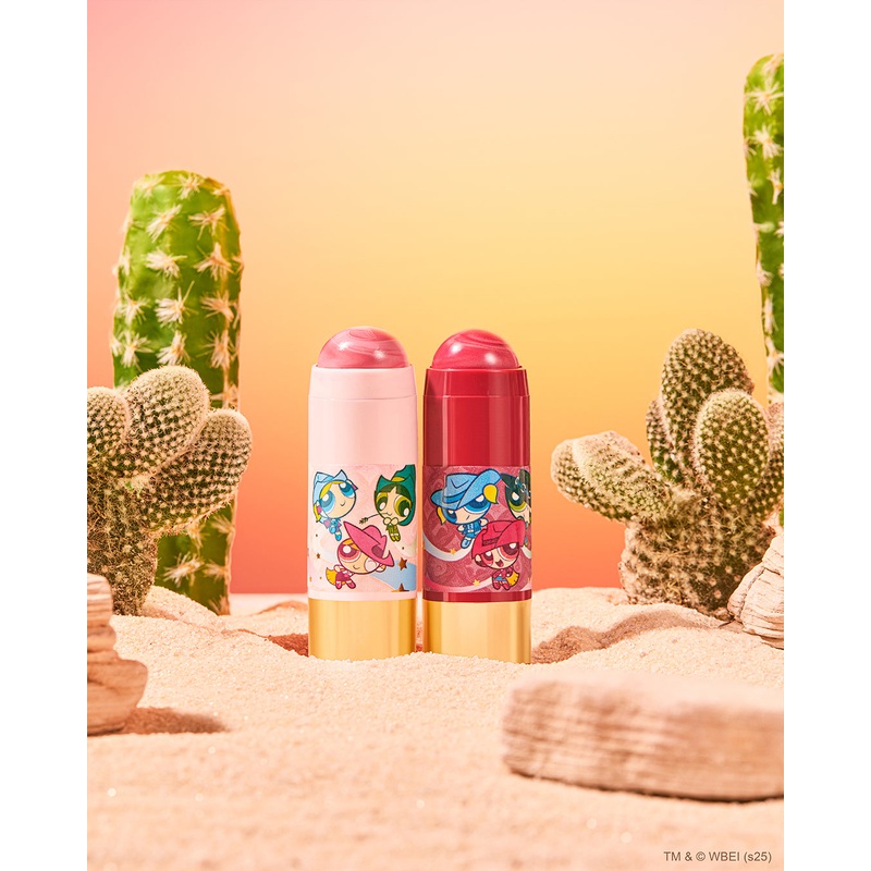 The Powerpuff Girls “Pretty Desperados” Blush Stick Set