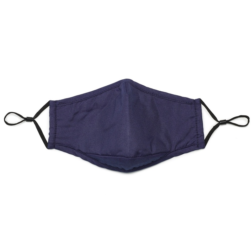 Anti Pollution Dust Face Mask with Activated Carbon Filter PM2.5 – Navy