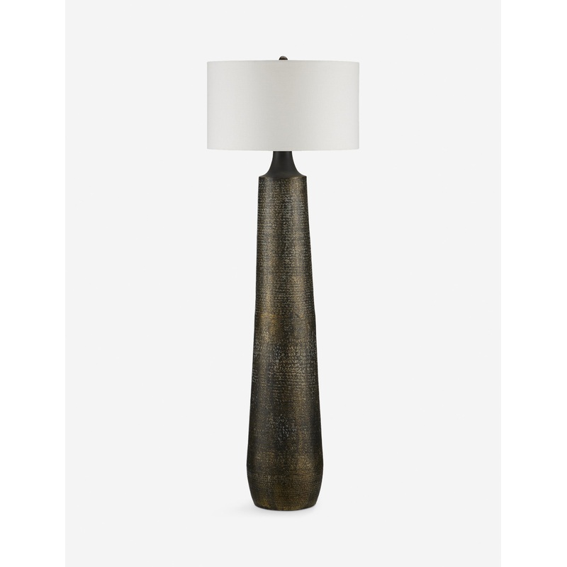 Oswin Floor Lamp Antique Brass
