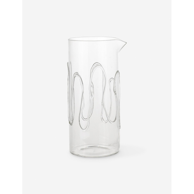 Doodle Carafe by Ferm Living Clear