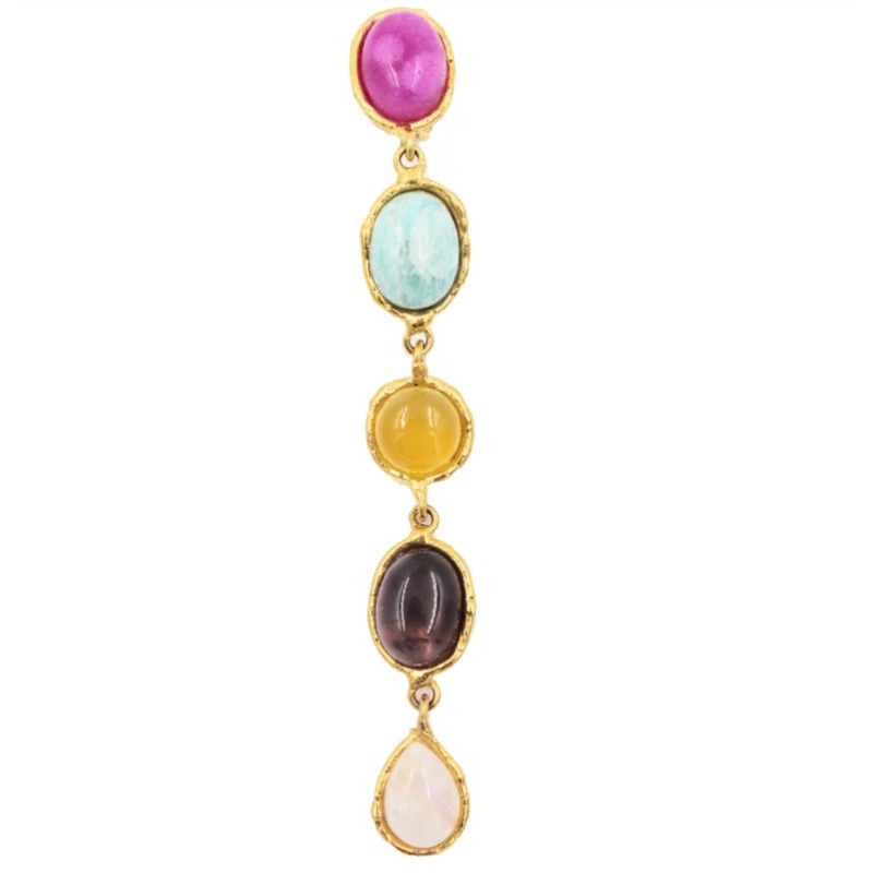 Dangle Stone Earrings