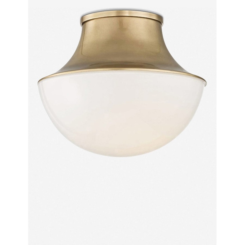 Randi Flush Mount Light Brass