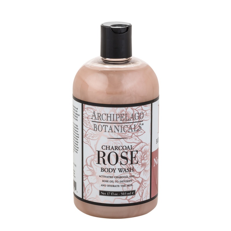 Archipelago Body Wash 17 oz – Charcoal Rose