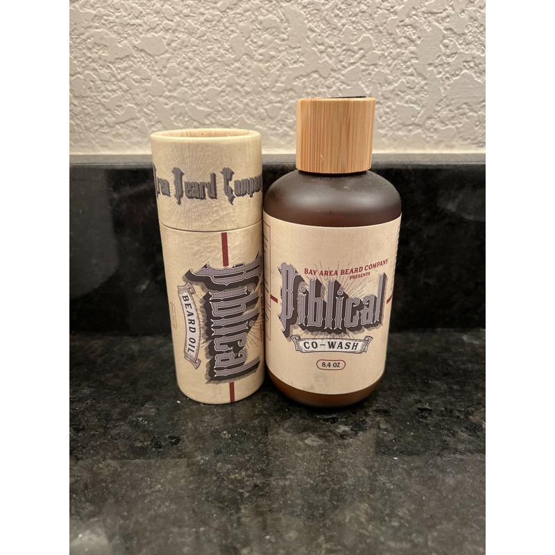 Bay Area Beard Company Biblical Beard Oil and Wash