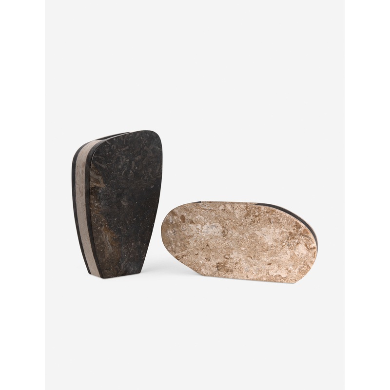 Minato Decorative Vases (Set of 2) Natural
