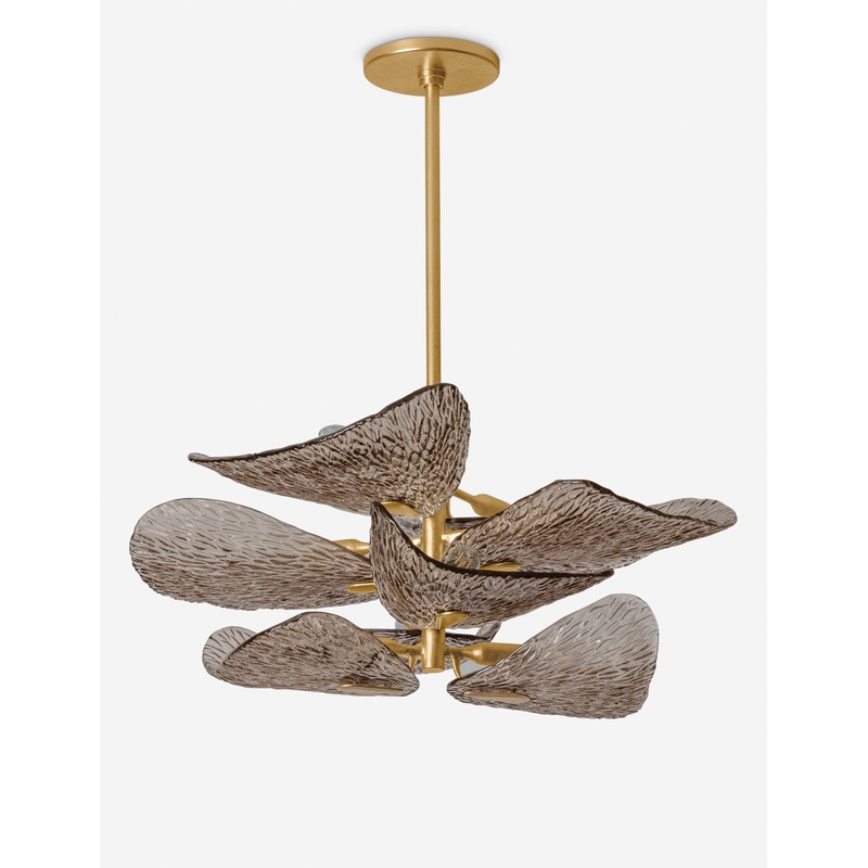Aloise Semi-Flush Mount Light Cast Glass 27.75″Dia