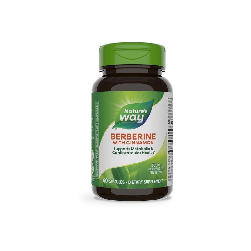 Berberine with Cinnamon, Supports Metabolic & Cardiovascular Health 60 count