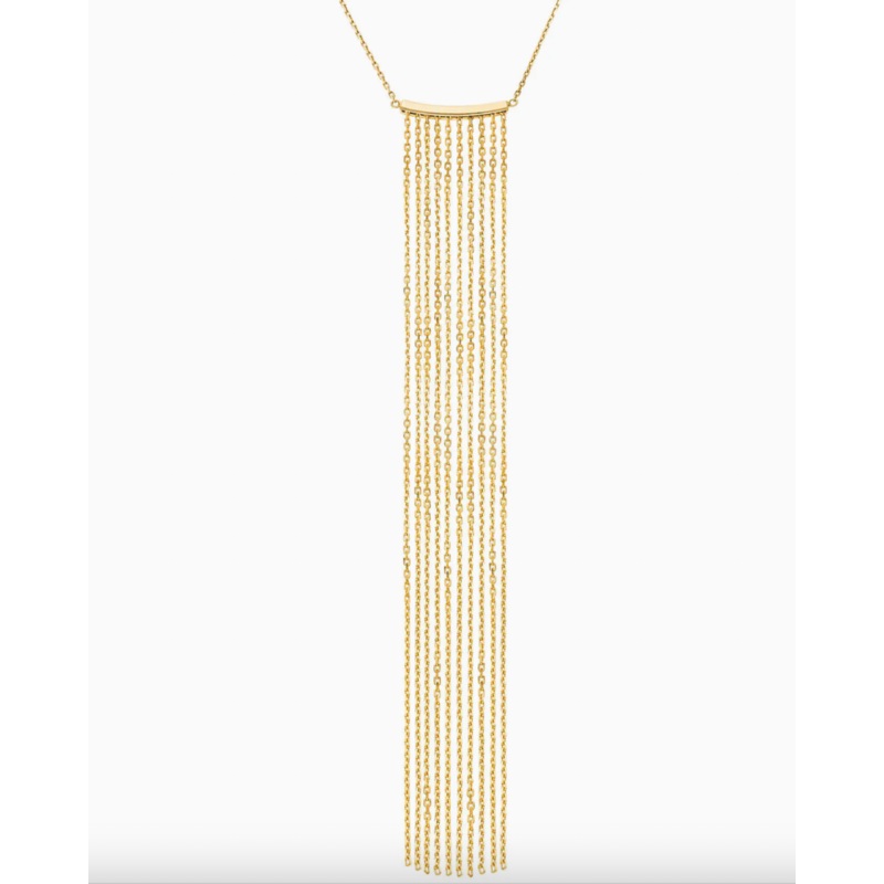 Chainfall Necklace Yellow Gold