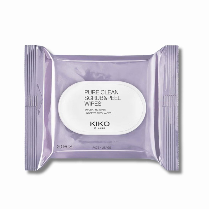 KIKO Milano Pure Clean Scrub & Peel Wipes