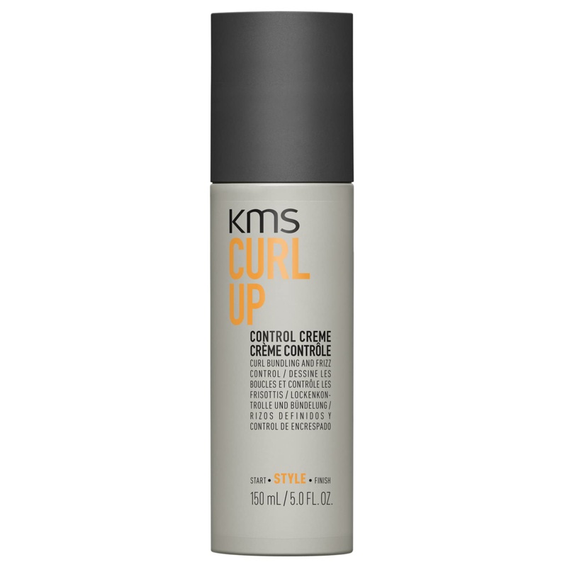 KMS CURL UP Control Creme 5 oz / 150 ml | Hold 2/5 & Shine 2/5
