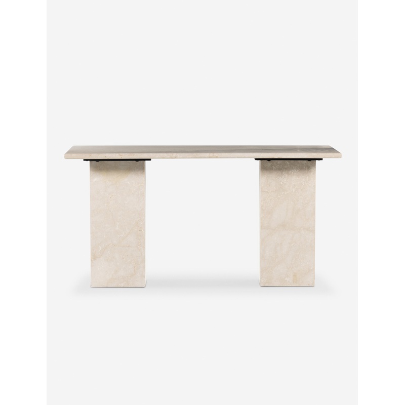 Leonel Desk Cream Marble
