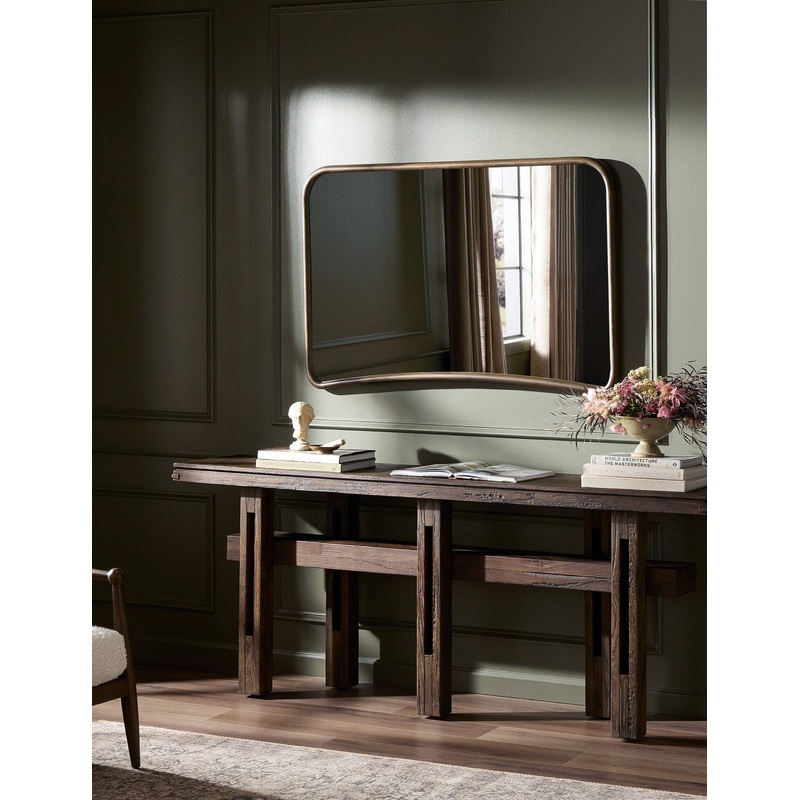 Picart Mantel Mirror Walnut