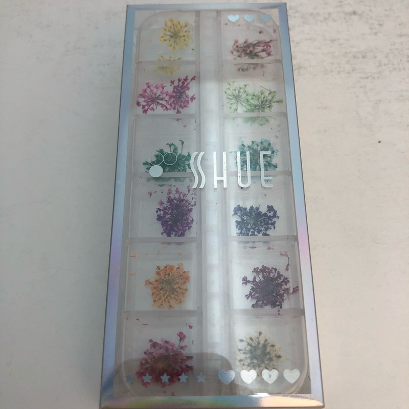 SHUE – 12 GLIDS NAIL DECAL – DRY FLOWER SMALL (12 PCS)