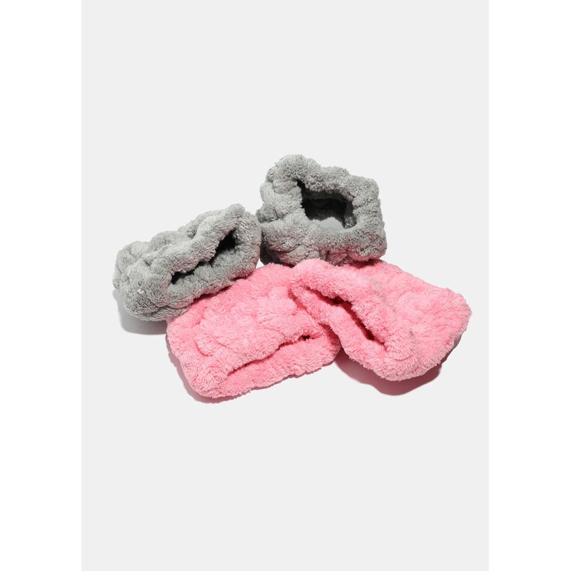 A+ Microfiber No-Drip Wristbands Pink