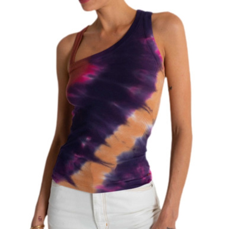 Gellar Tank Top – Sherbert Tie Dye.