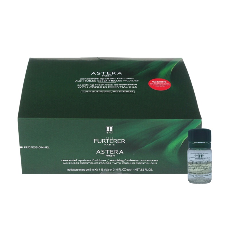 Rene Furterer ASTERA FRESH Soothing Freshness Concentrate 2.5 oz – 16 Vials