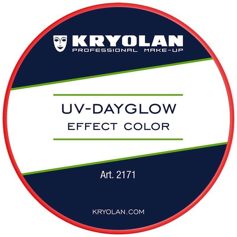 Kryolan UV-Dayglow Effect Color – Red (8 ml)